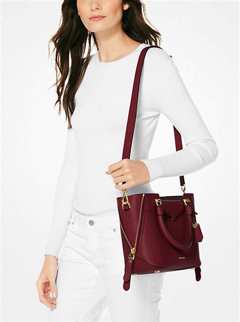 neiman's blakely leather satchel michael kors|Michael Kors leather handbags.